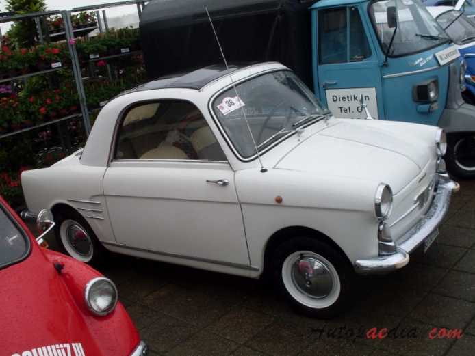 Autobianchi Bianchina 1957-1969 (1961/Trasformabile Special), right side view