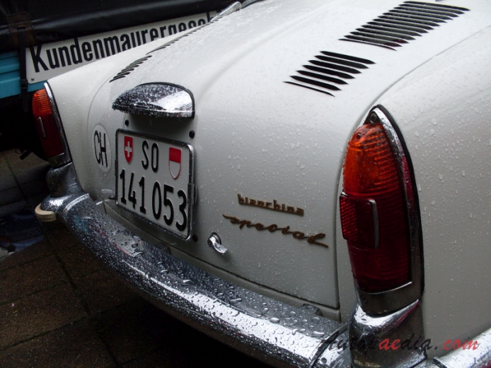 Autobianchi Bianchina 1957-1969 (1961/Trasformabile Special), rear view