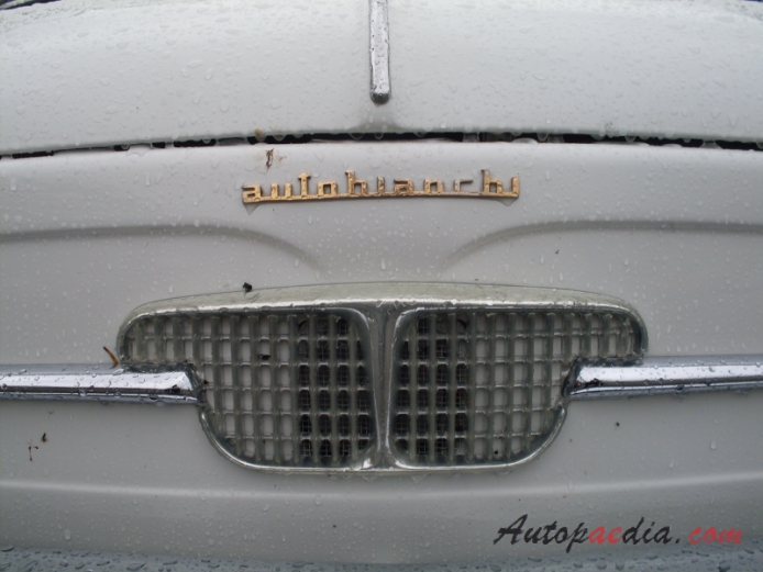 Autobianchi Bianchina 1957-1969 (1961/Trasformabile Special), front emblem  