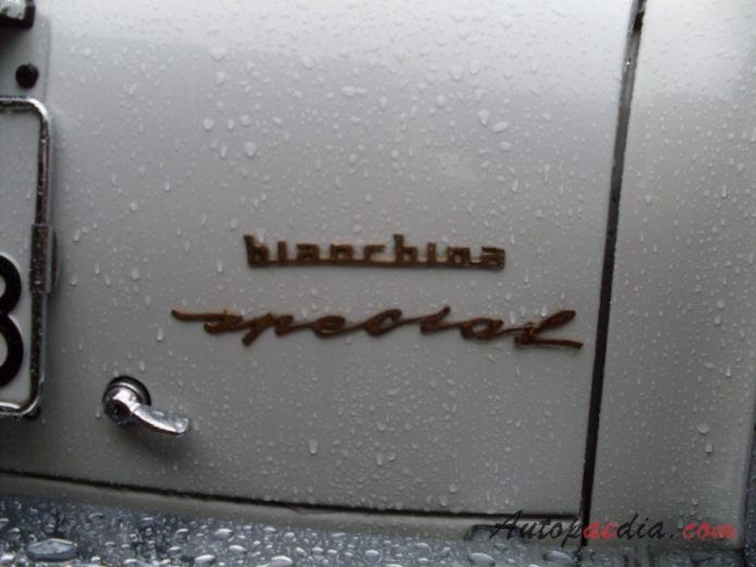 Autobianchi Bianchina 1957-1969 (1961/Trasformabile Special), rear emblem  