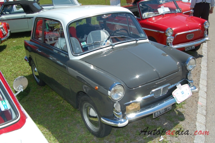 Autobianchi Bianchina 1957-1969 (1962-1969 Berlina 4 posti), prawy przód