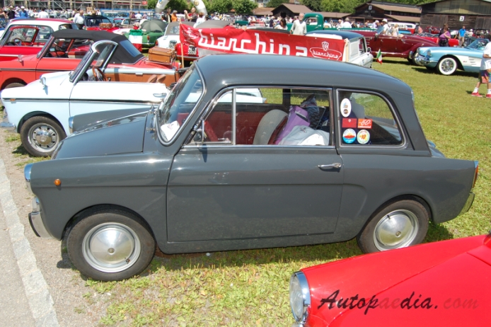 Autobianchi Bianchina 1957-1969 (1962-1969 Berlina 4 posti), lewy bok