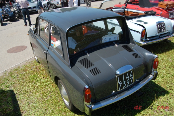 Autobianchi Bianchina 1957-1969 (1962-1969 Berlina 4 posti), lewy tył