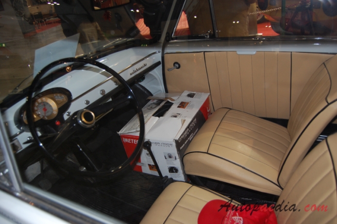 Autobianchi Bianchina 1957-1969 (1962 Panoramica 3d), interior