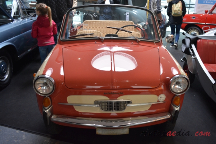 Autobianchi Bianchina 1957-1969 (1964 Ghia Jolly), front view