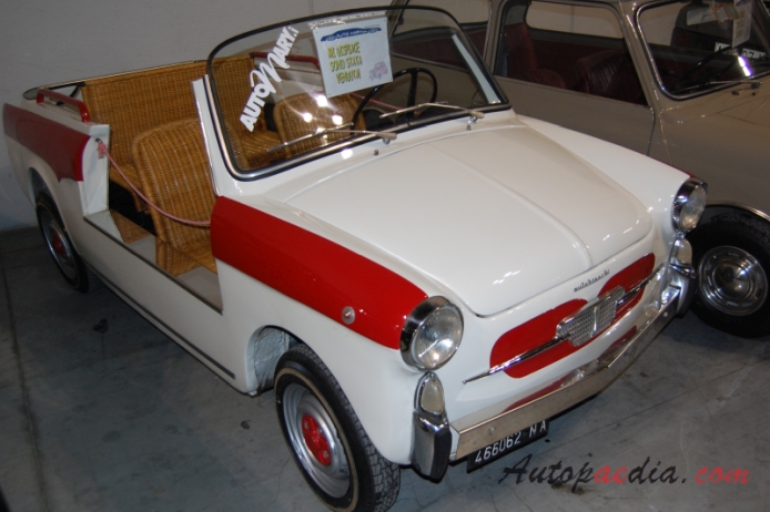 Autobianchi Bianchina 1957-1969 (Ghia Jolly), prawy przód