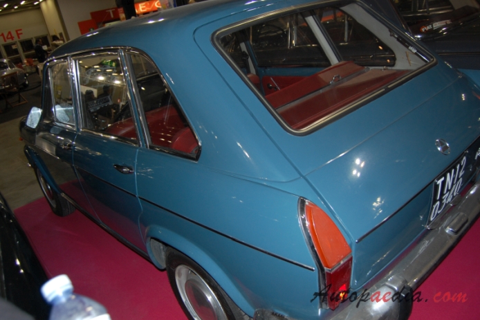 Autobianchi Primula 1964-1970 (1970 hatchback 5d),  left rear view