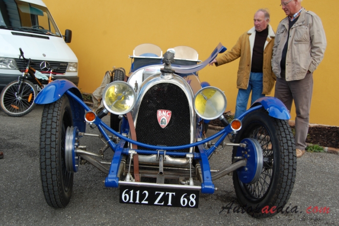 B.N.C. 527 Monza 1929 (roadster 2d), przód