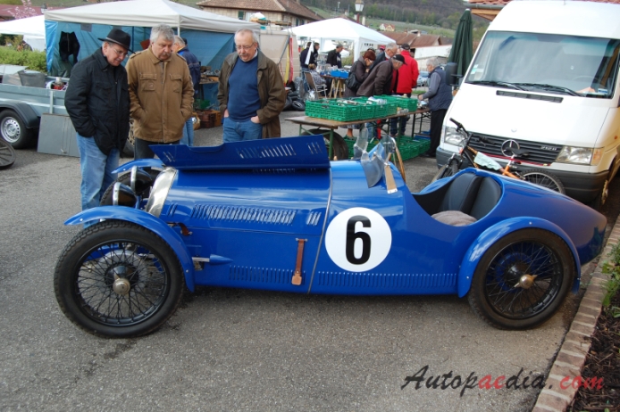 B.N.C. 527 Monza 1929 (roadster 2d), lewy bok