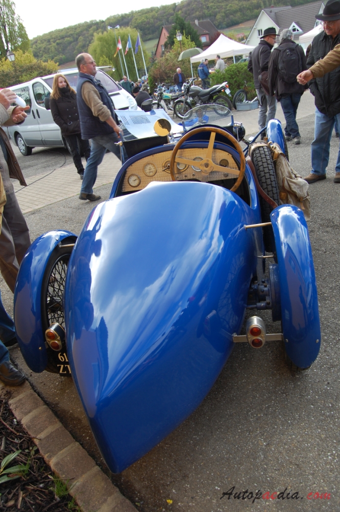 B.N.C. 527 Monza 1929 (roadster 2d), tył