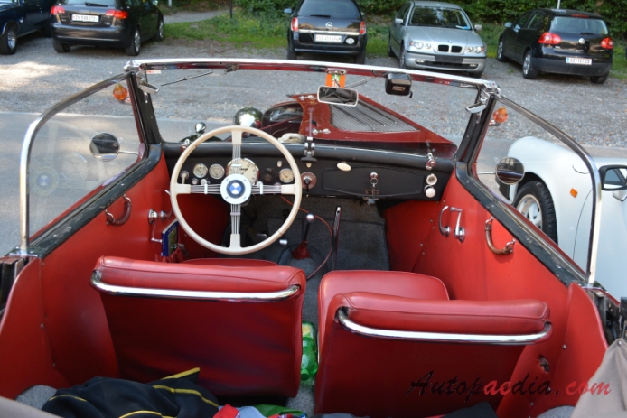 BMW 319 1935-1937 (cabriolet 2d), wnętrze