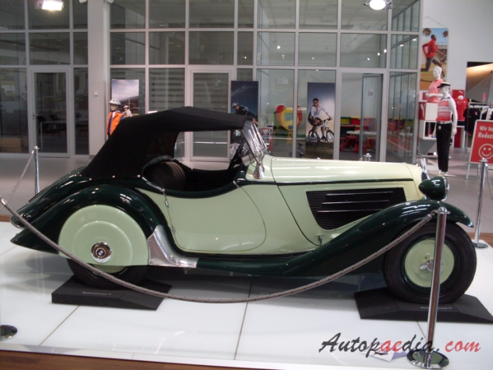 BMW 319/1 1934-1936 (1936 roadster 2d), prawy bok