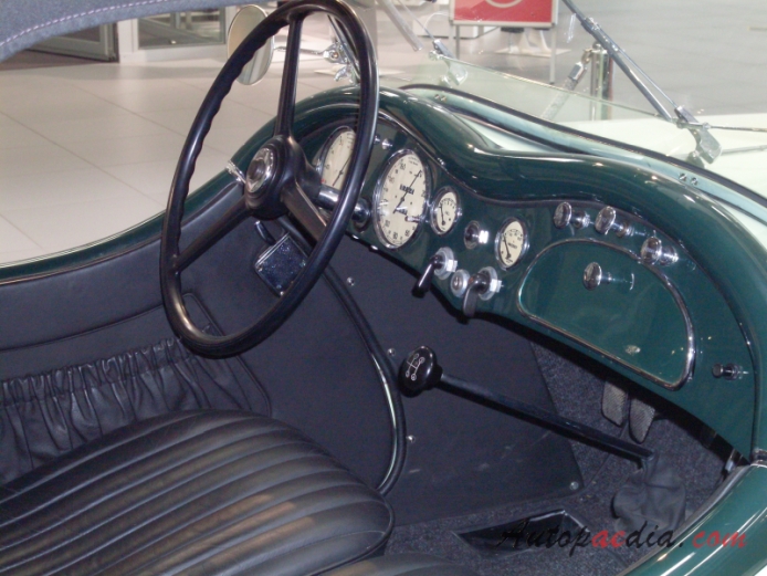 BMW 319/1 1934-1936 (1936 roadster 2d), wnętrze