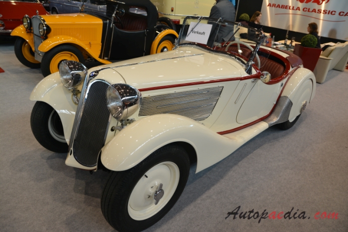 BMW 319/1 1934-1936 (roadster 2d), left front view