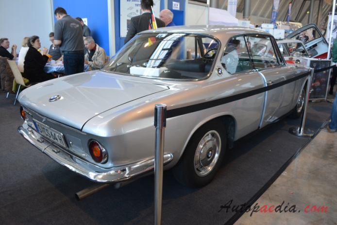 BMW 3200 CS 1962-1965 (Coupé 2d), prawy tył