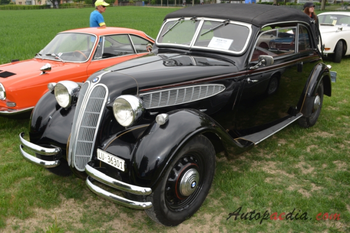 BMW 326 1936-1946 (1937 cabriolet 2d), lewy przód