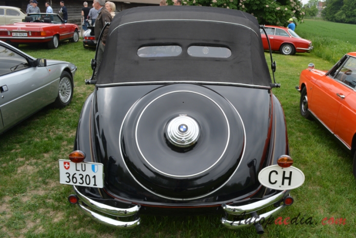 BMW 326 1936-1946 (1937 cabriolet 2d), rear view