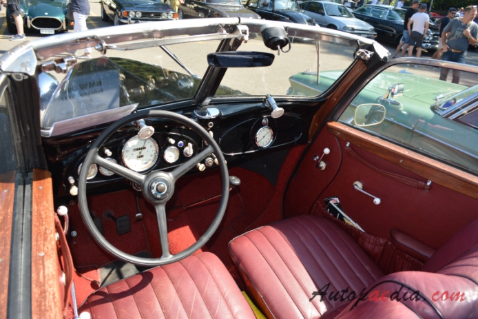 BMW 326 1936-1946 (1937 cabriolet 2d), wnętrze