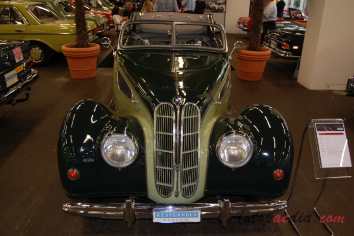 BMW 327 1937-1941 (1940 cabriolet 2d), przód