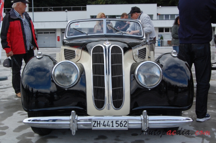 BMW 327 1937-1941 (cabriolet 2d), front view