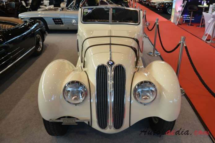 BMW 328 1936-1940 (1938 BMW 328 Authenrieth Sport Cabriolet 2d), przód