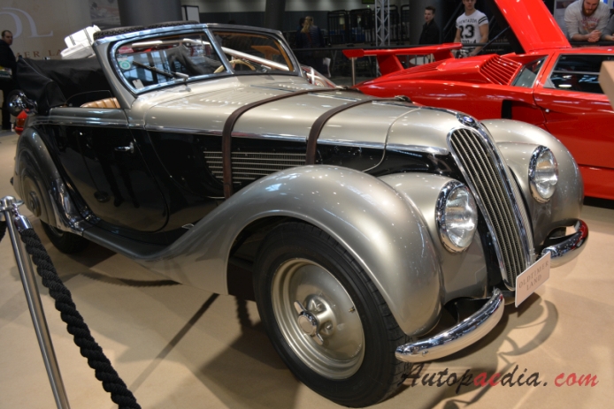 BMW 328 1936-1940 (1939 Wendler Sport cabriolet 2d), right front view