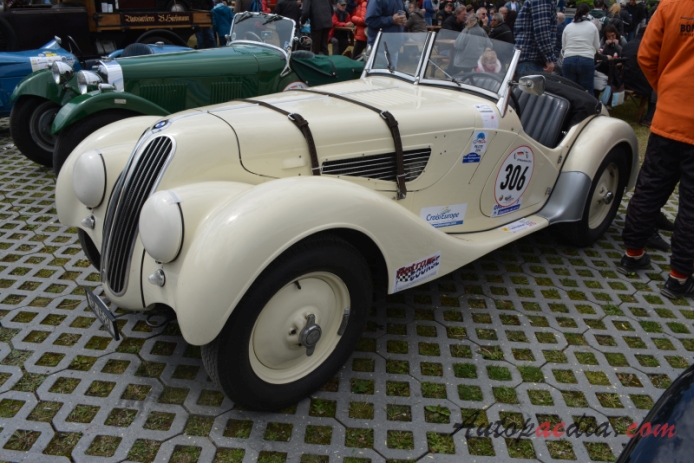 BMW 328 1936-1940 (1939 roadster 2d), left front view