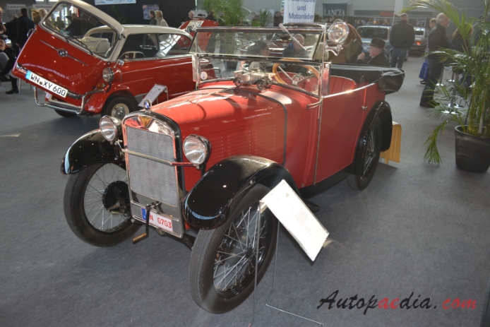 BMW 3/15 1929-1932 (1929 phaeton 2d), lewy przód