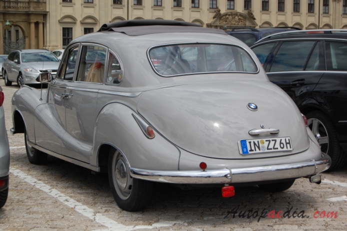 BMW 501 1952-1958 (saloon 4d), lewy tył