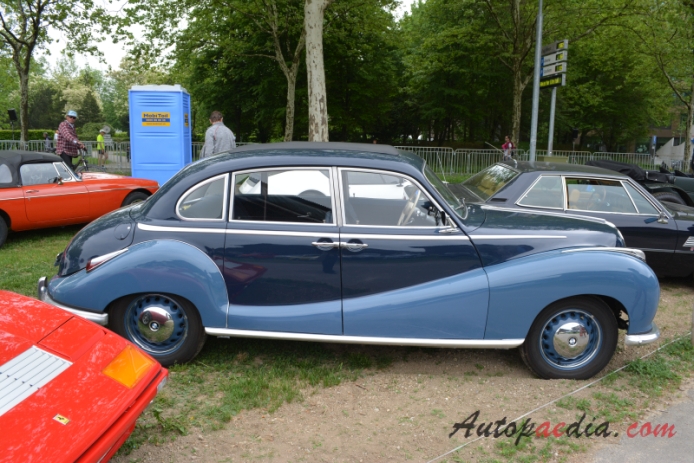 BMW 501 1952-1958 (saloon 4d), prawy bok