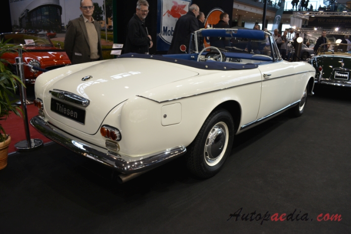 BMW 503 1956-1959 (1958 Serie 2 cabriolet 2d), right rear view