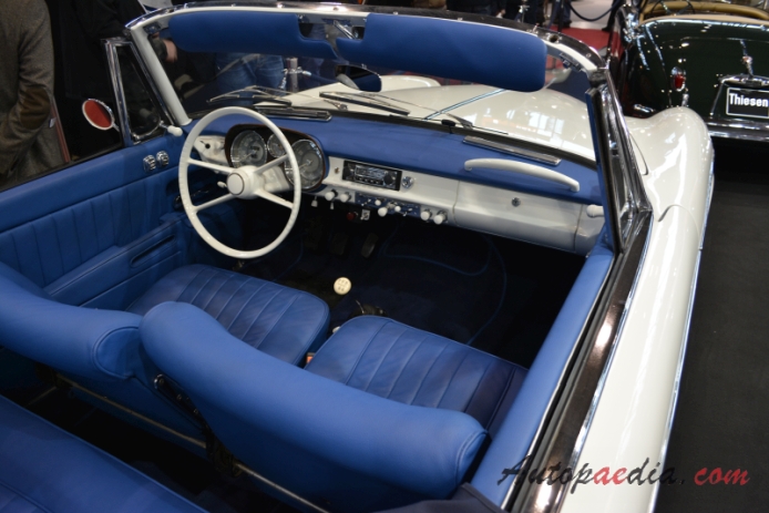 BMW 503 1956-1959 (1958 Serie 2 cabriolet 2d), wnętrze