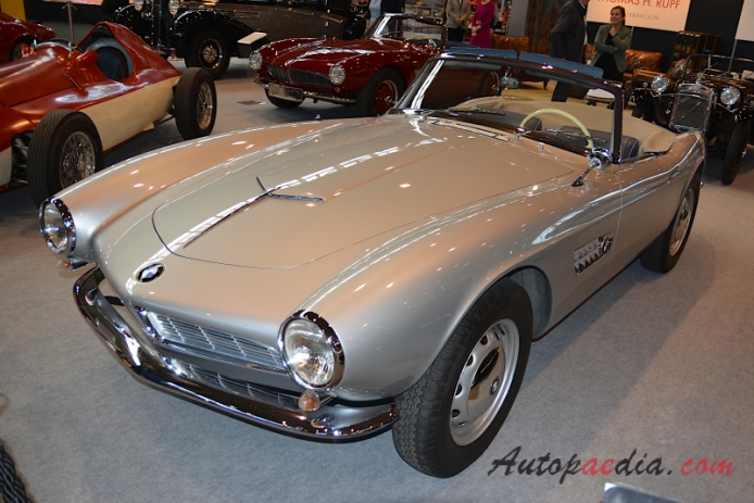 BMW 507 1956-1959 (1959 BMW 507 Series II roadster 2d), left front view