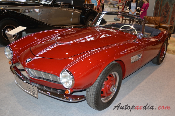 BMW 507 1956-1959 (1959 roadster 2d), left front view