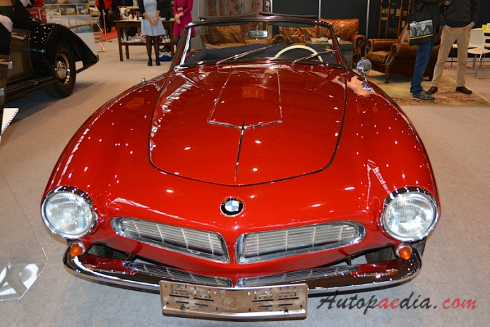 BMW 507 1956-1959 (1959 roadster 2d), przód