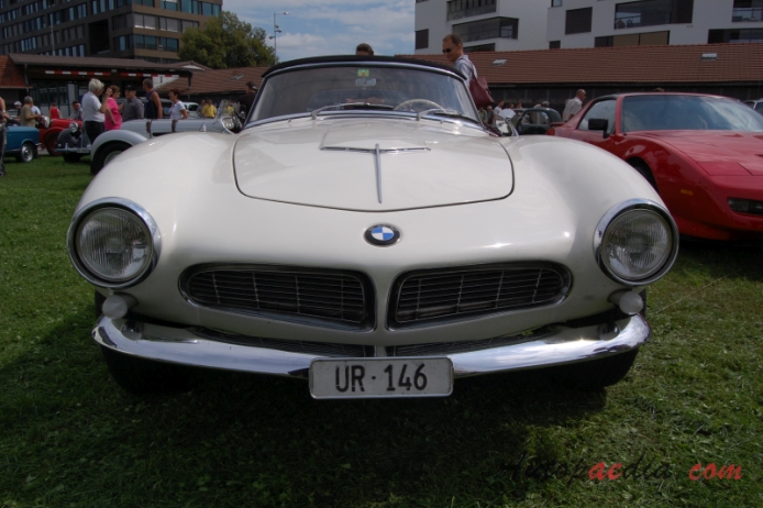 BMW 507 1956-1959 (roadster 2d), front view
