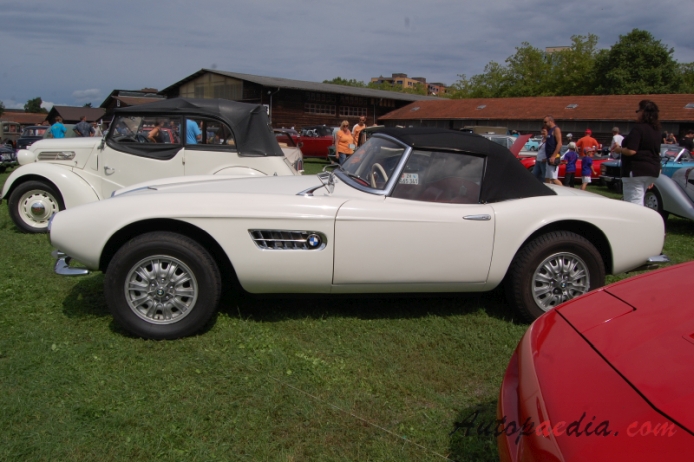 BMW 507 1956-1959 (roadster 2d), left side view