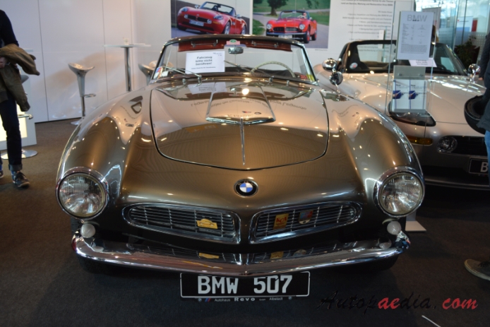 BMW 507 1956-1959 (roadster 2d), przód