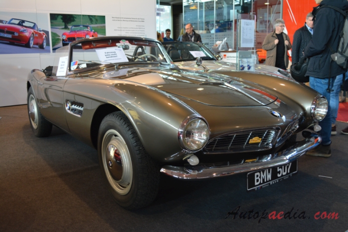 BMW 507 1956-1959 (roadster 2d), right front view