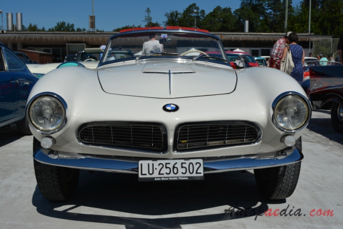 BMW 507 1956-1959 (roadster 2d), front view