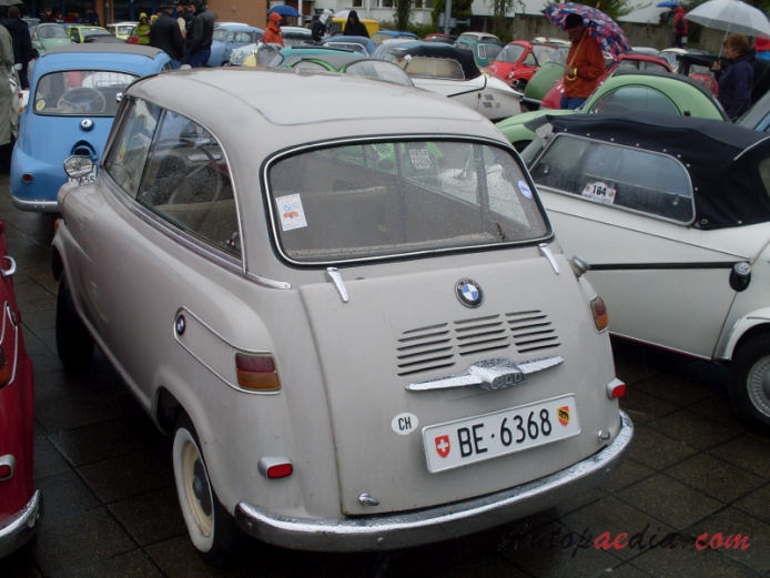 BMW 600 1957-1959 (1958), lewy tył