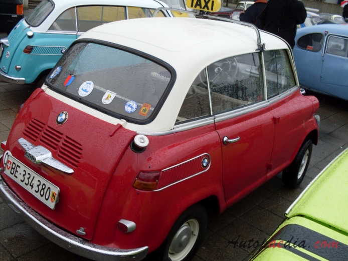 BMW 600 1957-1959 (1958), right rear view