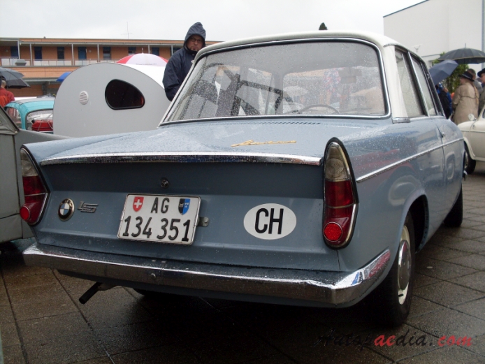 BMW 700 1959-1965 (1963 LS Luxus sedan 2d), prawy tył