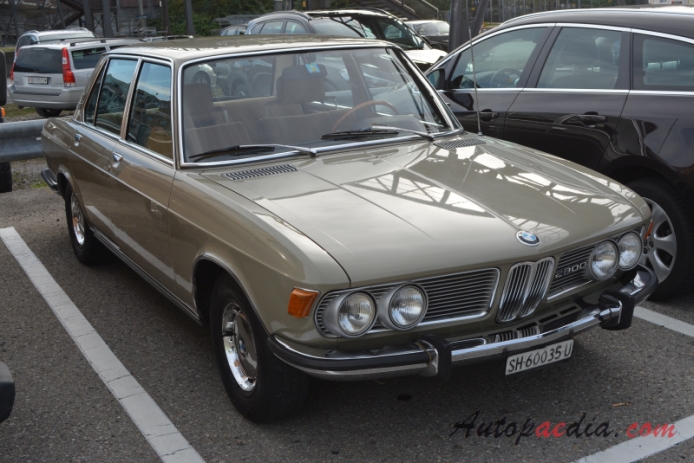 BMW E3 (New Six) 1968-1977 (1968-1971 2800 sedan 4d), prawy przód