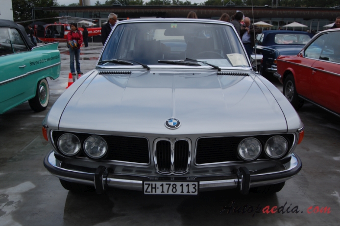 BMW E3 (New Six) 1968-1977 (1974 3.0 S sedan 4d), front view