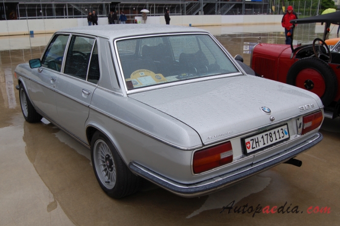 BMW E3 (New Six) 1968-1977 (1974 3.0 S sedan 4d), lewy tył