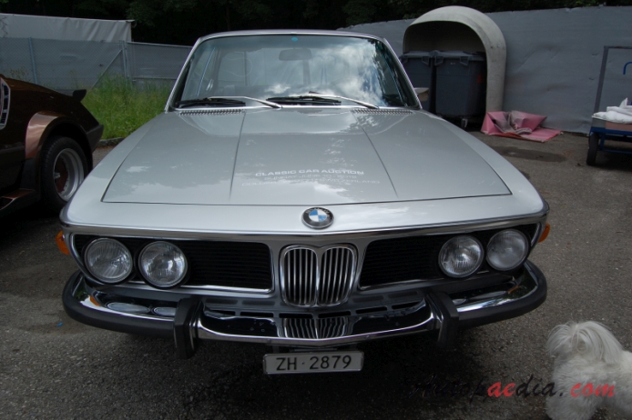 BMW E9 1968-1975 (1969 2800 CS), front view