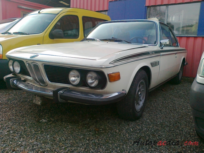 BMW E9 1968-1975 (1971-1975 3.0 CS), left front view