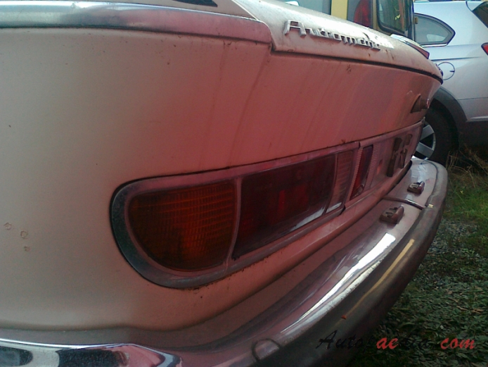 BMW E9 1968-1975 (1971-1975 3.0 CS), rear view