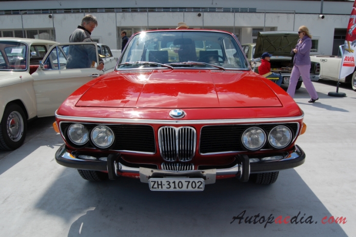 BMW E9 1968-1975 (1971-1975 3.0 CS), front view